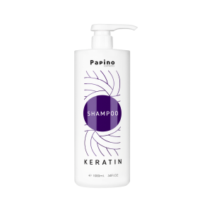 шампоан за коса Папино Keratin Кератин Papino Cosmetics 1000 мл