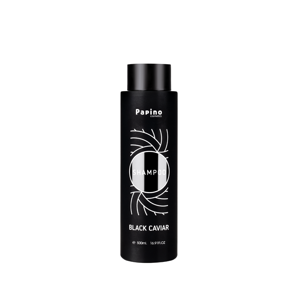 шампоан за коса Папино Черен хайвер Black Caviar Papino Cosmetics