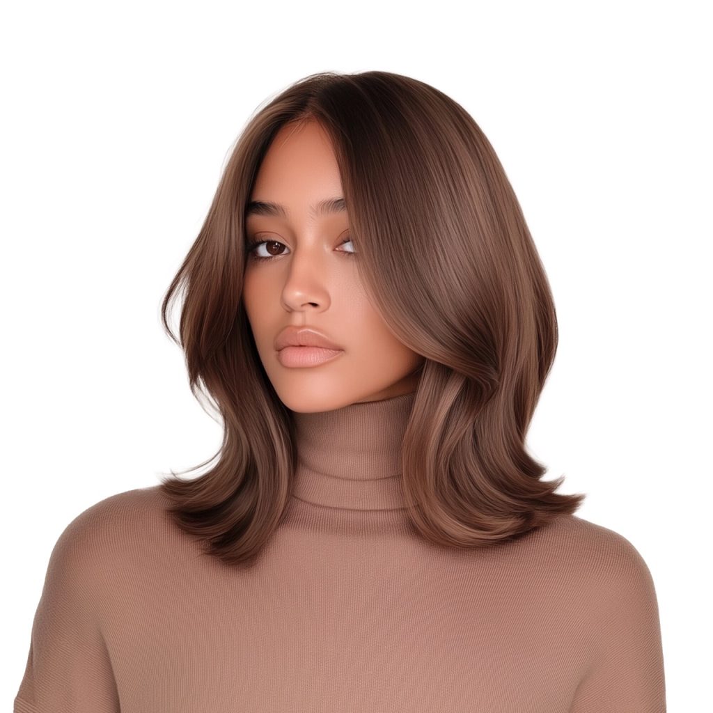 woman with short bob hair cut