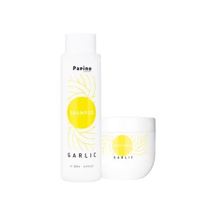 Серия чесън шампоан маска за коса серум Papino cosmetics